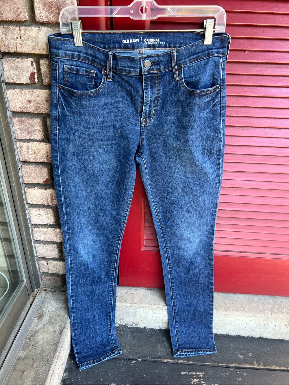 Old Navy Women's Original Mid Rise Skinny Jeans Size 8